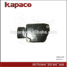 MAFS Medidor de flujo de aire para NISSAN 22680-2J200 AFH70-14